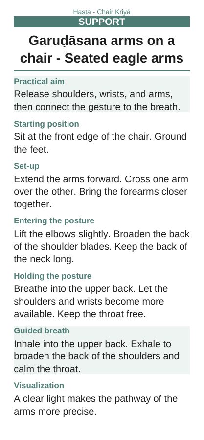 Hasta — On a chair, page 2