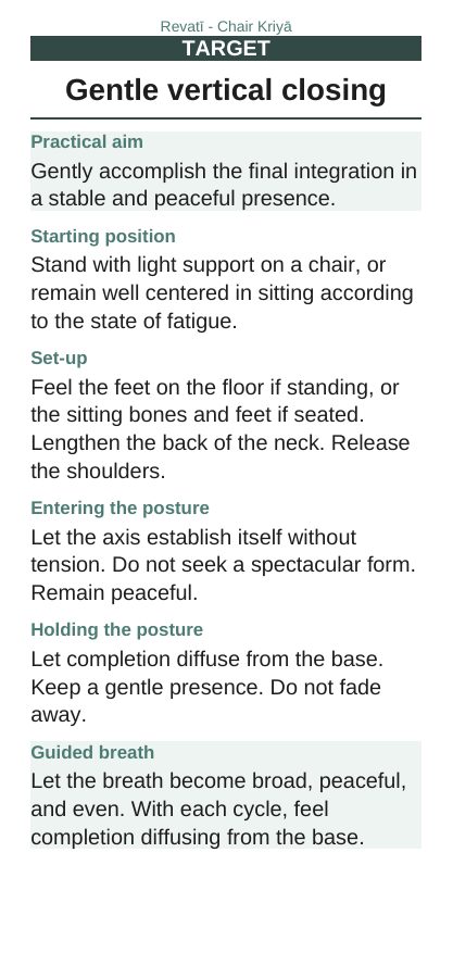 Revatī — On a chair, page 4
