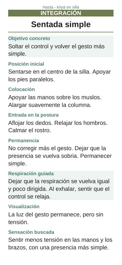 Hasta — En silla, página 6