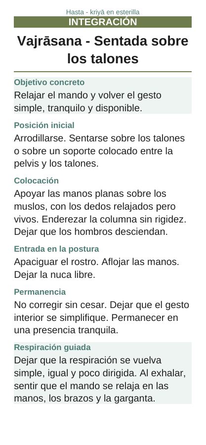 Hasta — En esterilla, página 7
