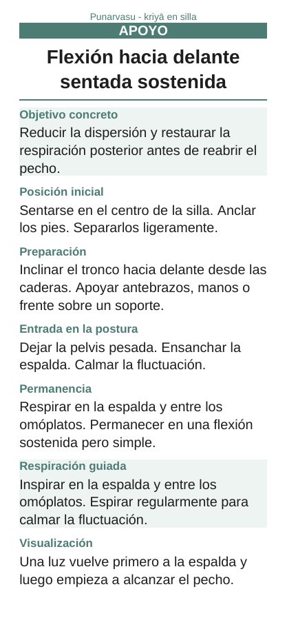 Punarvasu — En silla, página 2