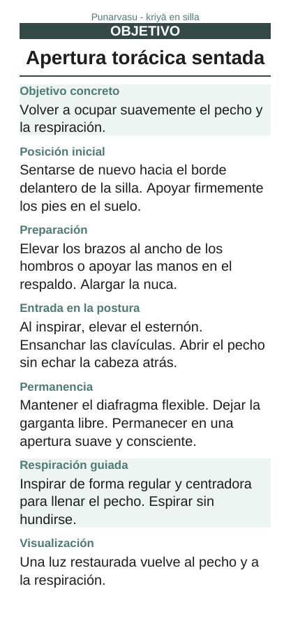 Punarvasu — En silla, página 4