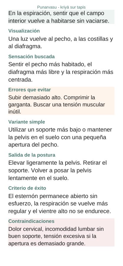 Punarvasu — En esterilla, página 5