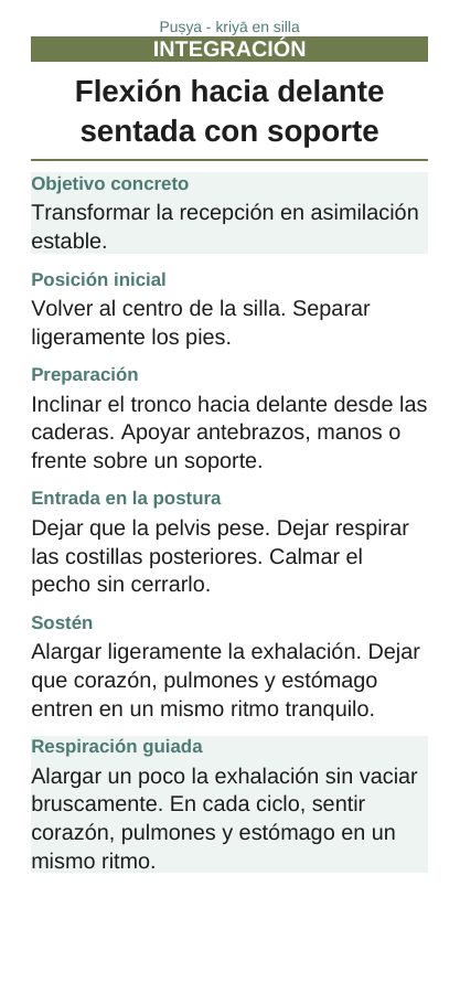 Puṣya — En silla, página 6