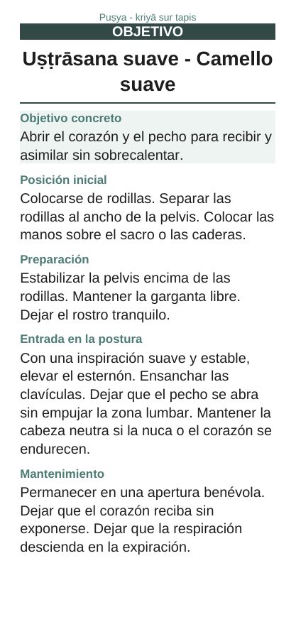 Puṣya — En esterilla, página 5