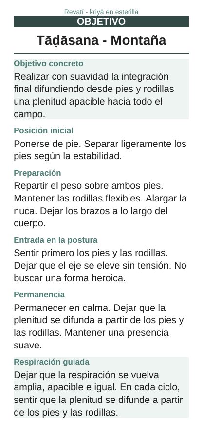 Revatī — En esterilla, página 4