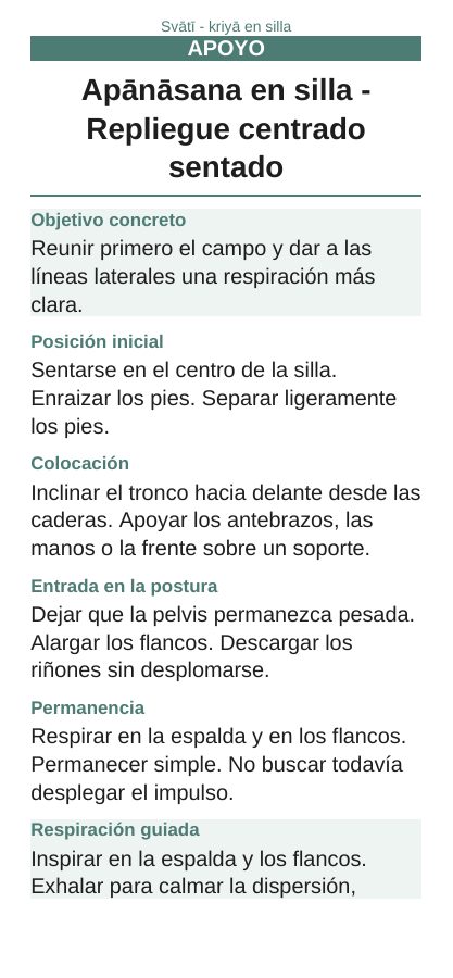 Svātī — En silla, página 2