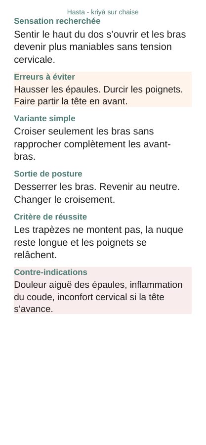 Hasta — Sur chaise, page 3