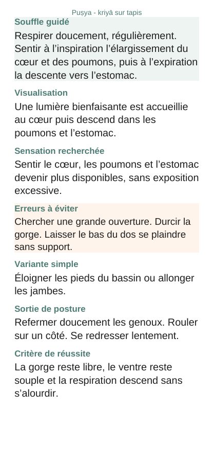 Puṣya — Sur tapis, page 3