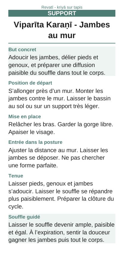 Revatī — Sur tapis, page 2