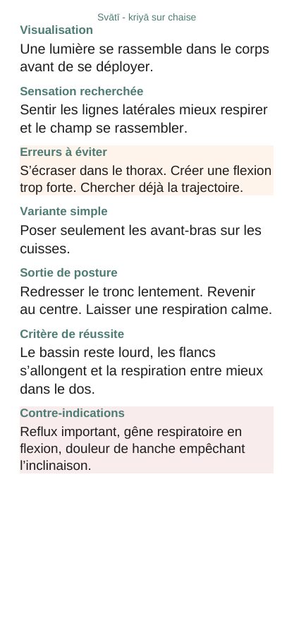 Svātī — Sur chaise, page 3