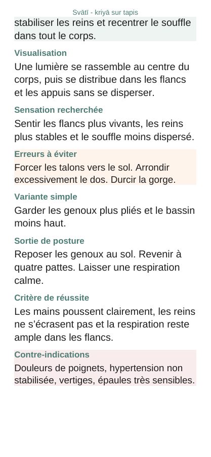 Svātī — Sur tapis, page 3