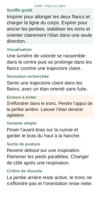 Svātī — Sur tapis, page 5